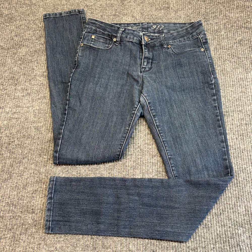 Vintage 90s Y2K The Limited Denim 917 Jeans Med Wash Straight Leg Women's Size 6